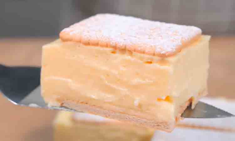 Deliciu cremos cu biscuiți – Rețetă rapidă și răcoritoare
