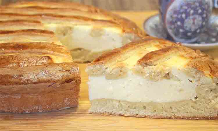 Plăcintă cu brânză de vaci – Fără drojdie si foarte ușor de preparat