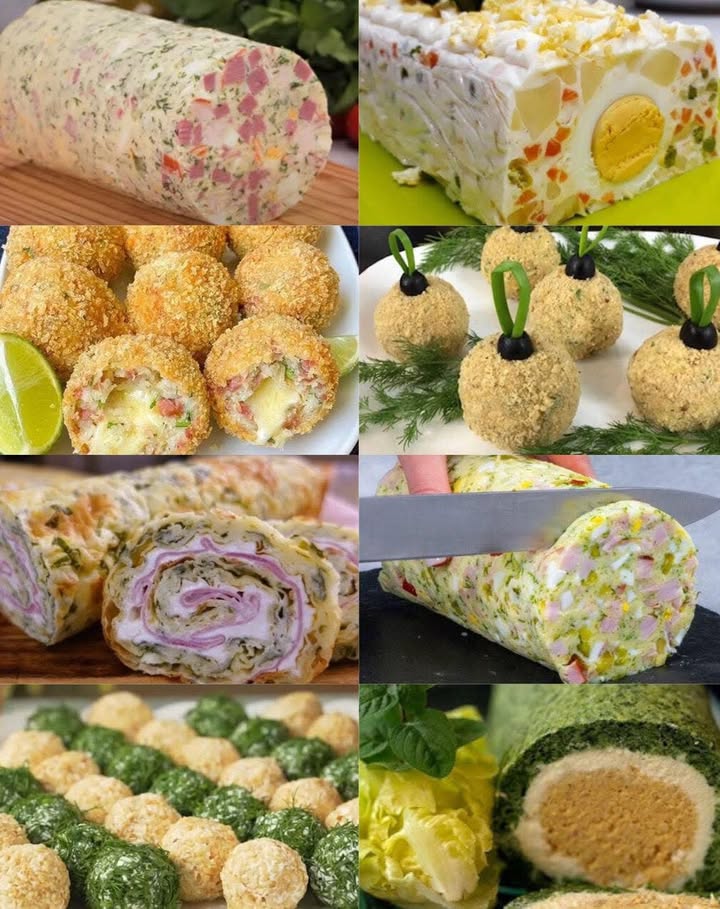 10 REȚETE PENTRU APERITIVE RECI DE ANUL NOU Simple și foarte gustoase