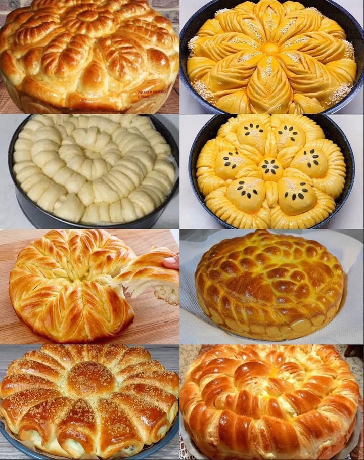 15 PÂINI FESTIVE PUFOASE… Fiecare mai frumoasă și mai gustoasă decât cealaltă… Moi ca un suflet, se desfac în fire…