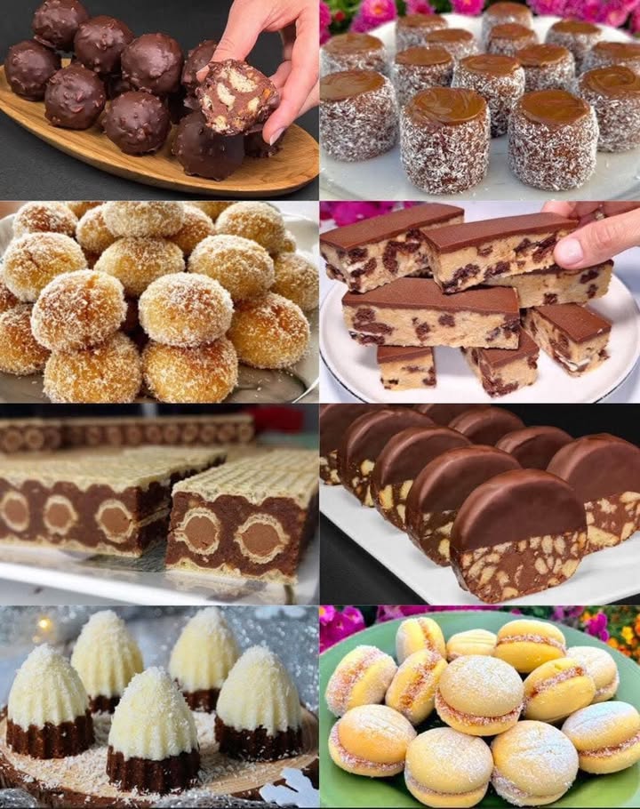 15 REȚETE RAPIDE PENTRU PRĂJITURI MICI DE ANUL NOU… Fiecare mai frumoasă și mai gustoasă decât cealaltă…