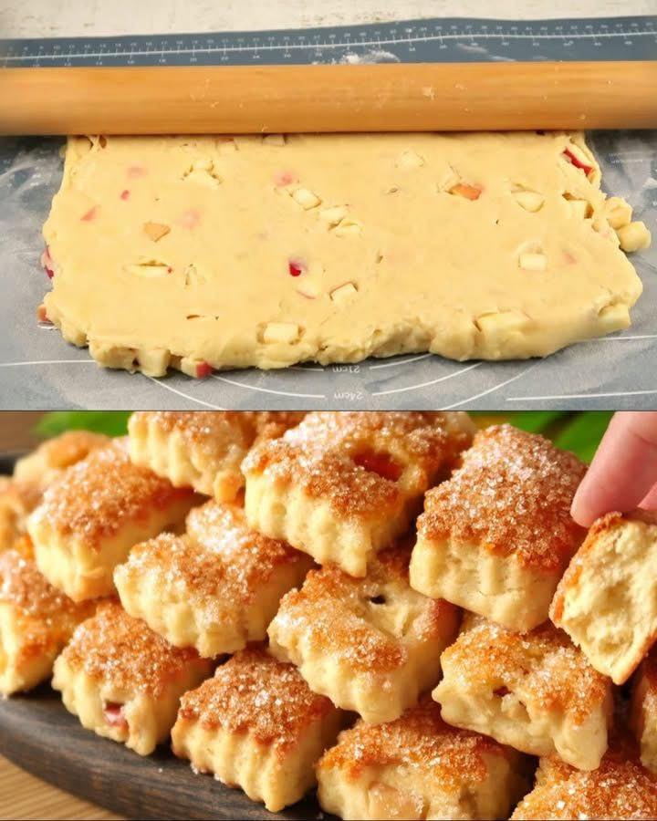 2 mere și 10 minute! Cei mai gustoși și cei mai rapizi biscuiți! Îi poți face în fiecare zi!