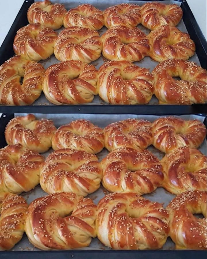 AÇMA Covrigi turcești, extrem de gustoși, moi ca puful, se topesc în gură, făcuți cu drag