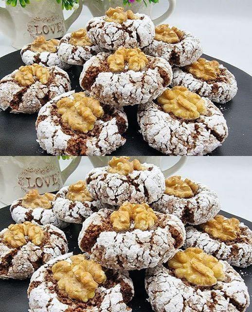 Biscuiți marocani fără făină și fără ulei sau unt, care se topesc în gură