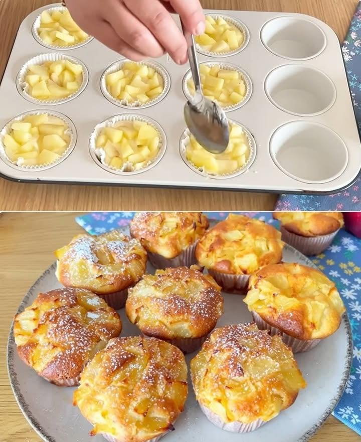 Dacă aveți 1 măr, 1 ou și făină, acest desert îl puteți prepara în 5 minute!