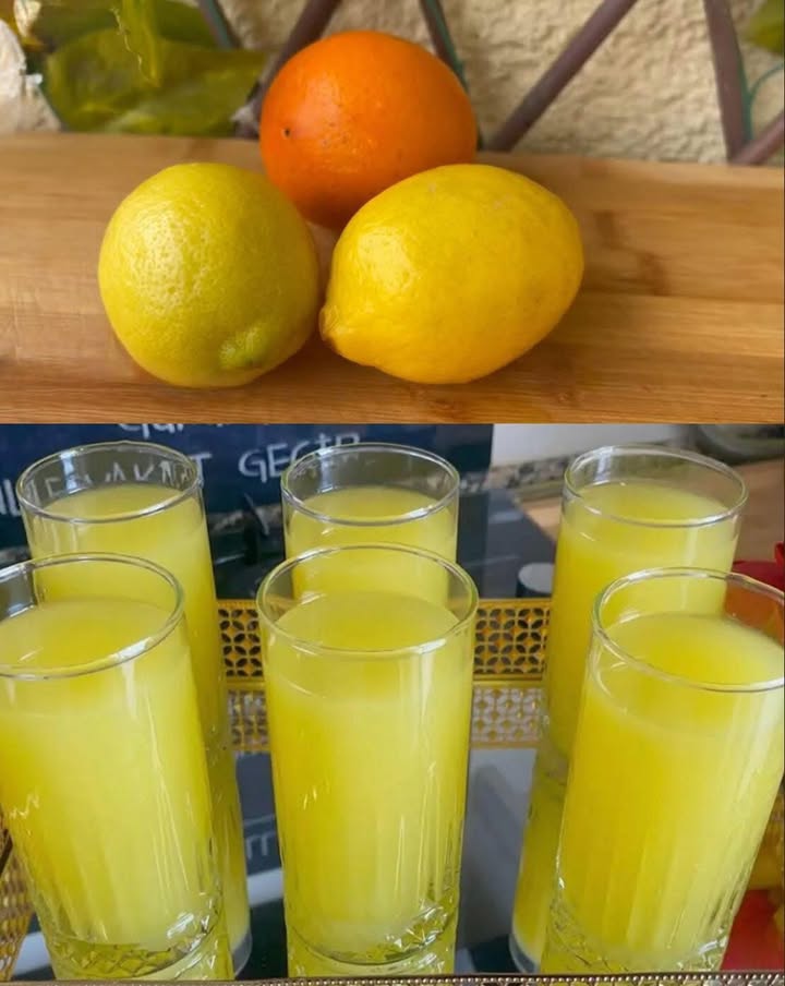 Din 2 lămâi și 1 portocal fac 2,5 litri de suc  magie curată de limonadă