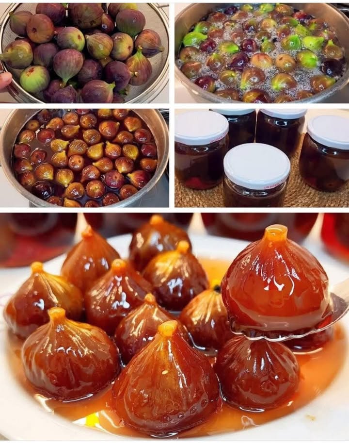 Dulceață perfectă de smochine: Cea mai frumoasă dulceață cu culoarea chihlimbarului