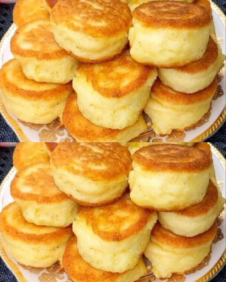 Fără făină! În 10 minute! O cană de iaurt și griș, și întreaga munte de gogoși delicioase este gata de mâncat!