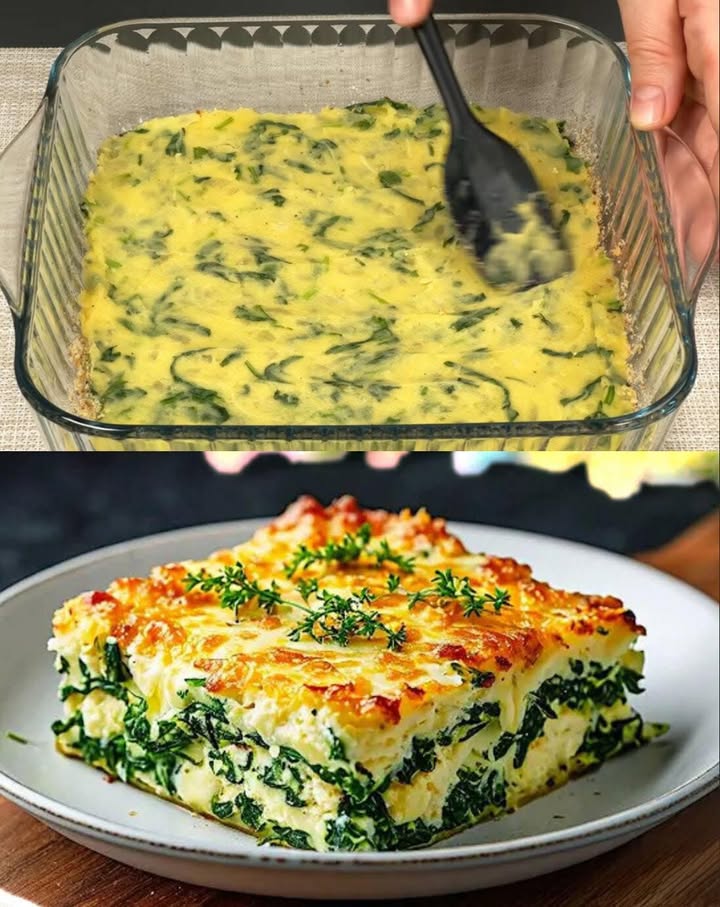 Garnitură gustoasă de cartofi și spanac pentru fiecare zi  poate fi și un fel de mâncare de sine stătător.