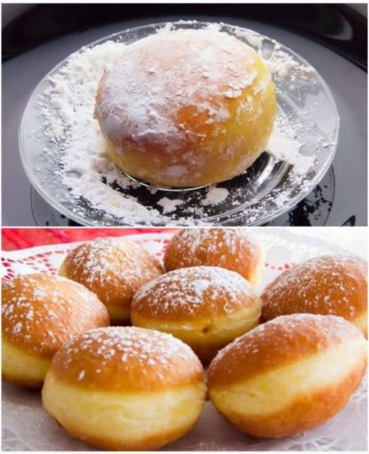 Gogoși rapide la cuptor… Cresc enorme, fără prăjire în ulei adânc! Norii coapte, fără ulei, dar cu mult gust!