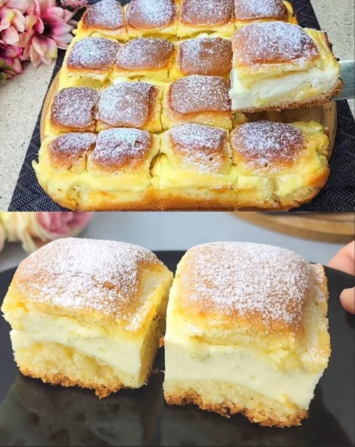 Jos pălăria în fața gospodinei care a inventat această rețetă Prăjitură-plăcintă cu cremă care se coace totul dintr-odată!