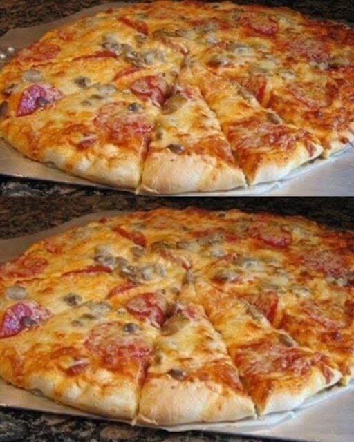 PIZZA ÎN 10 MINUTE Am încercat această rețetă de un milion de ori…