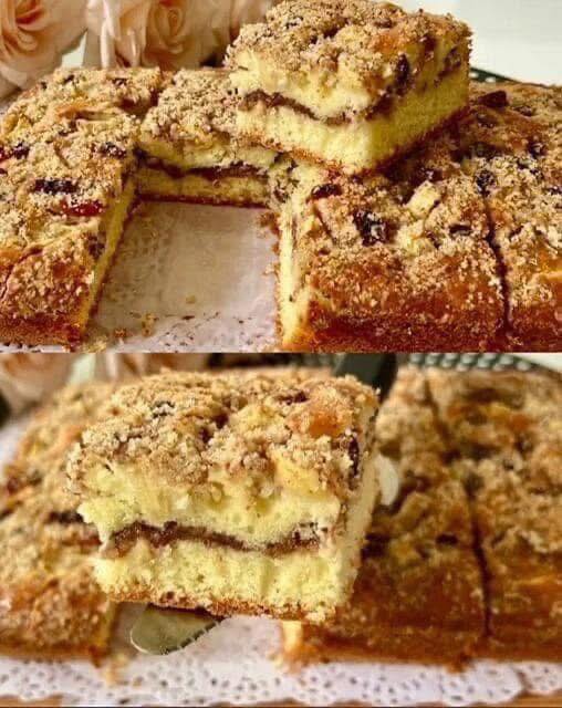 PRĂJITURĂ CU 2 OUĂ, 2 MERE ȘI 2 MÂINI DE NUCIUn desert foarte gustos și rapid