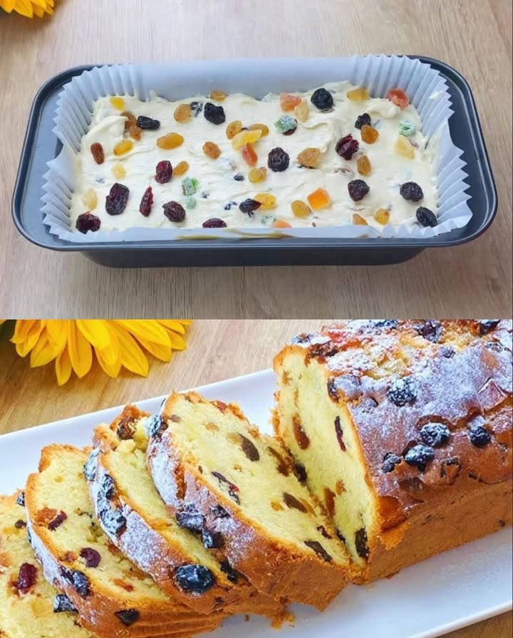 PRĂJITURĂ CU FRUCTE USCATE ȘI NUCI Soțul meu este foarte fericit când pregătesc acest desert