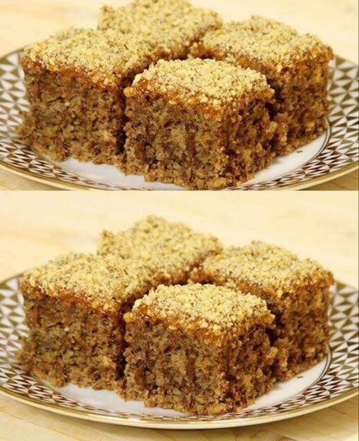 PRĂJITURĂ DE POST FĂRĂ ULEI: Cu gem și nuci, concepută de călugărițe