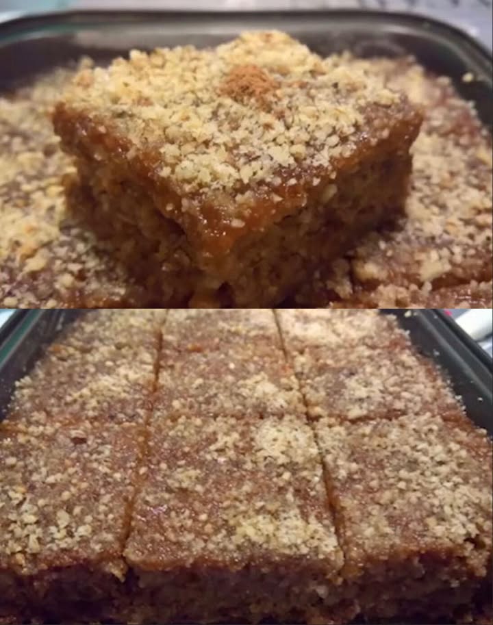 PRĂJITURĂ RAPIDĂ, TRADIȚIONALĂ, LA PAHAR O variantă simplă: bate și toarnă, cu griș și mere