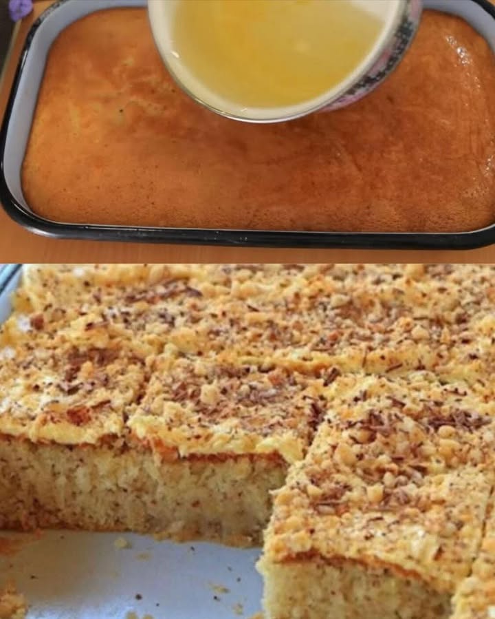 Pandișpan cu griș, măsurat cu cana… Suculent, delicios ca baclavaua, se topește în gură, perfect alături de cafea…