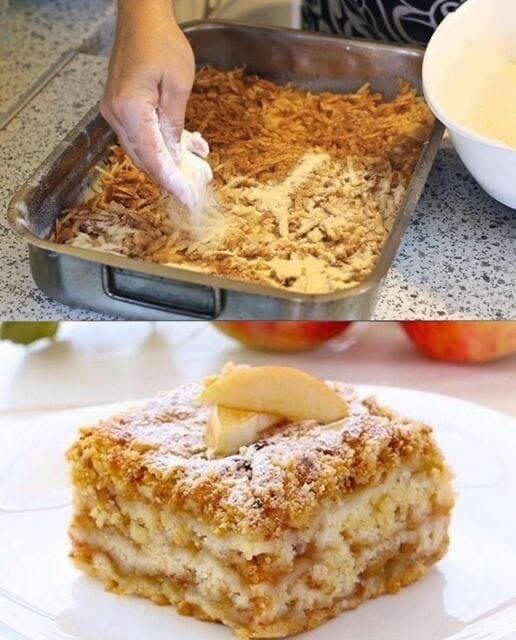 Prăjitură Magică cu Mere Aceasta este cea mai bună prăjitură cu mere pe care am încercat-o vreodată