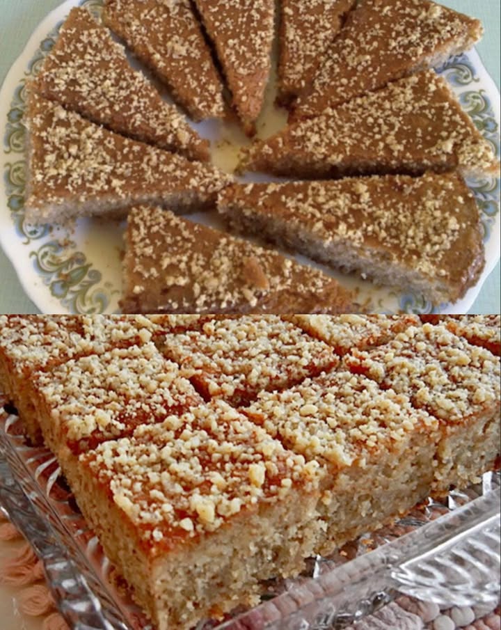 Prăjitură cu 4 ouă: Însiropată, mai bună decât baclavaua și toate celelalte prăjituri cu sirop.