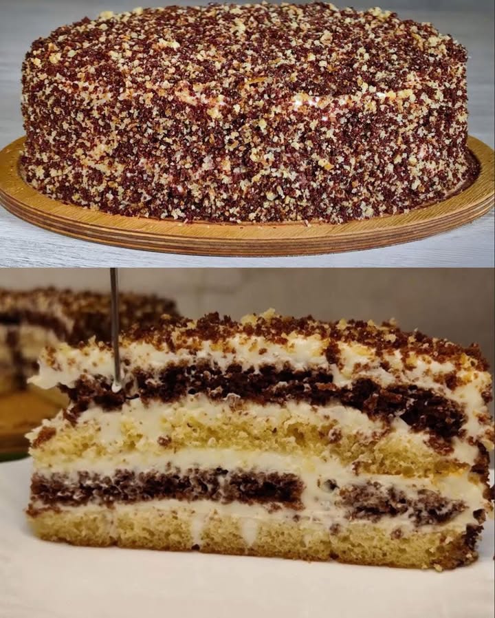 Prăjitură gustoasă cu iaurt Fără cântar, fără mixer, doar 3 căni Desert rapid și delicios!