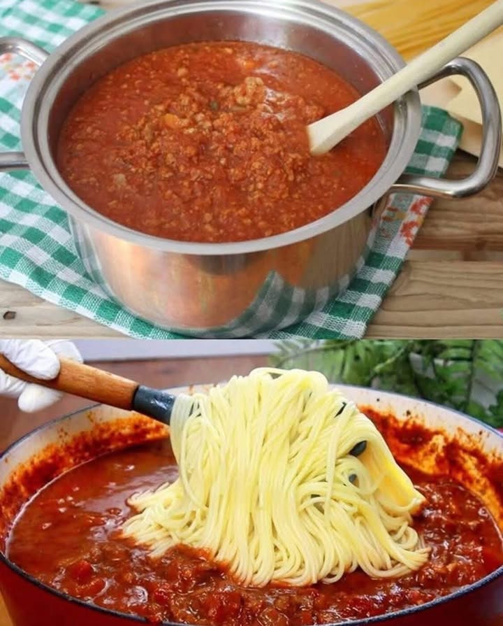 Sos bolognese: rețetă originală dintr-un restaurant italian.