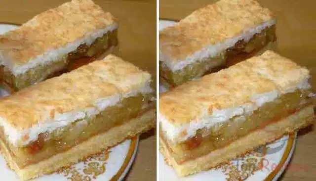 Cel mai bun tort de mere cu bezea: se topește în gură!
