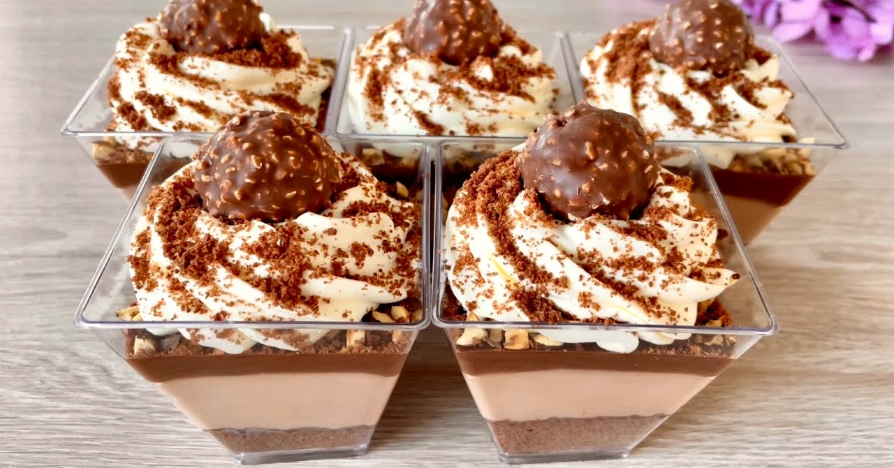 Uitați de toate celelalte: Aceste cupe Ferrero sunt absolut IREZISTIBILE! (Rețetă rapidă)