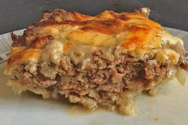 Conopidă cu carne tocată la cuptor!