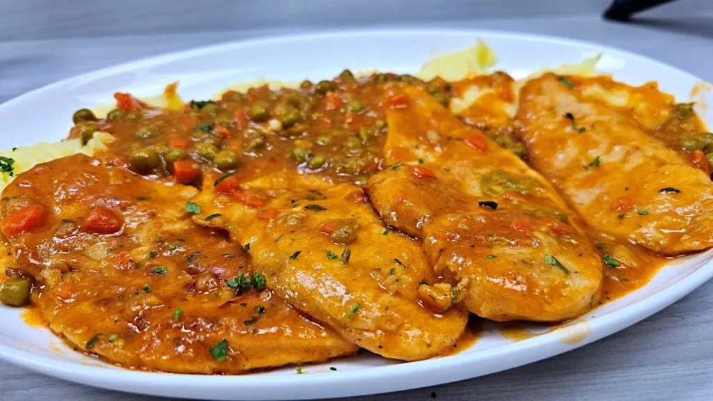 Sunt la dietă și nu mai știam cum să gătesc piept de pui. Am făcut-o așa: a ieșit spectaculos | Doar 390 Kcal!