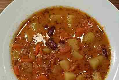 Supă rapidă de legume