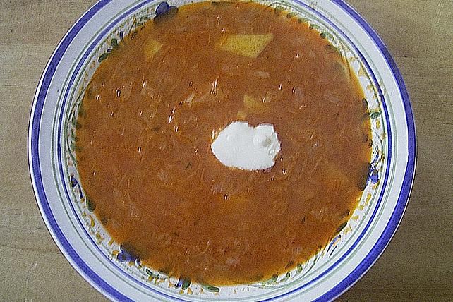 Supă de varză murată