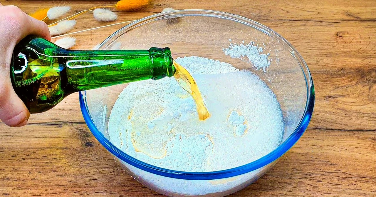 Cel mai bun pâine cu bere fără dospire: Gata în câteva minute și ce AROMĂ! (Rețetă simplă)