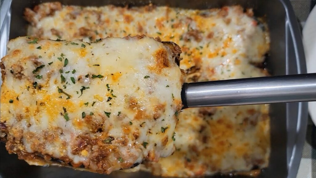 Deși este dietetică, dispare imediat, toți mă invidiază pentru această lasagna de vinete | Doar 400 Kcal!