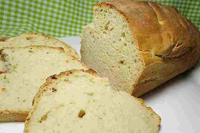 Pâine cu iaurt în câteva minute!