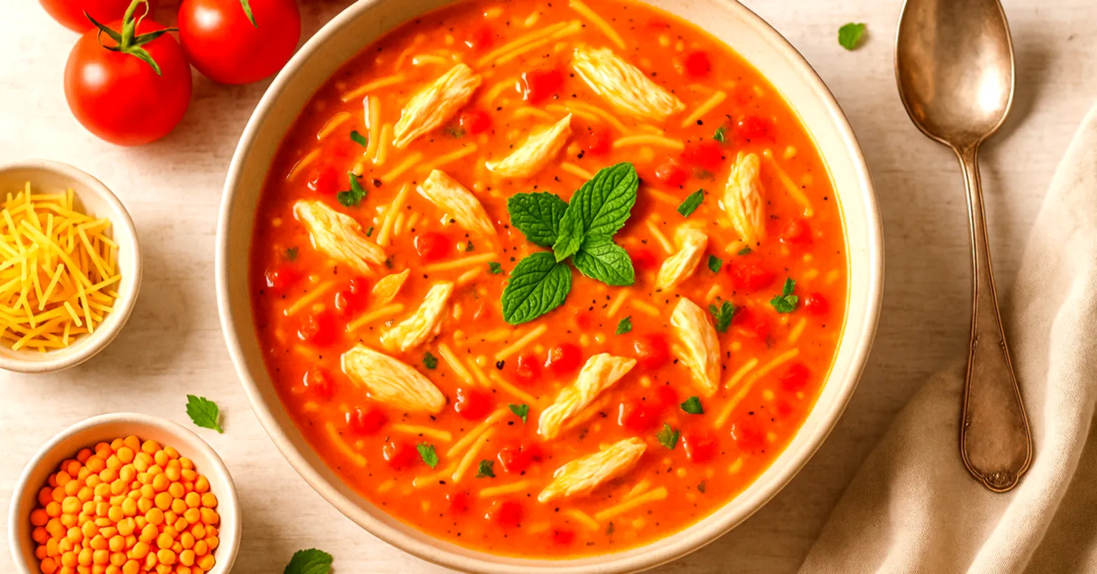 Rapidă și sănătoasă: Această supă de pui cu linte roșie te va cuceri! (REȚETĂ)