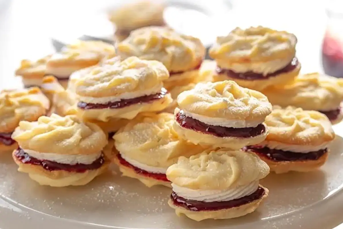 Rețetă de prăjiturele vieneze care se topesc în gură