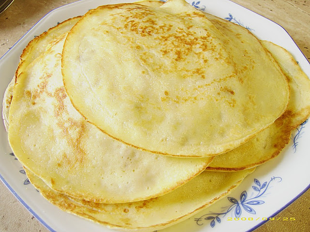 Clătite cu brânză de vaci