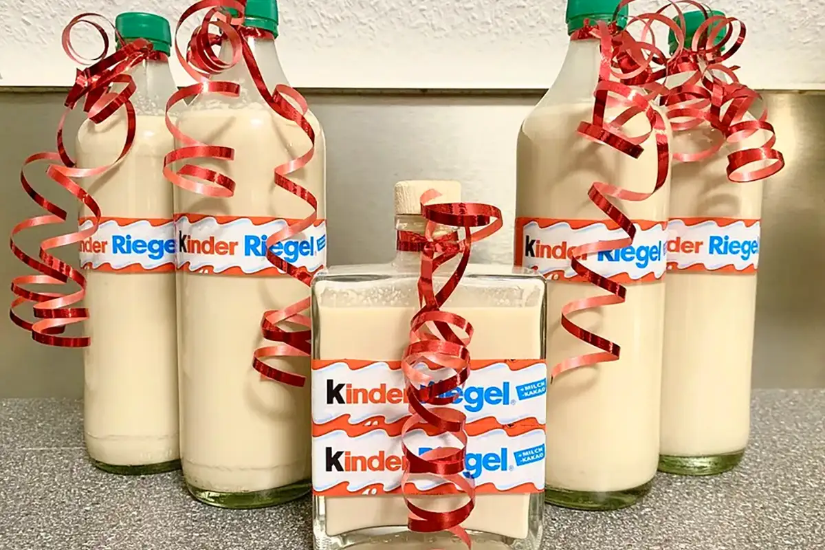 Rețetă lichior Kinderriegel, foarte rezistent!