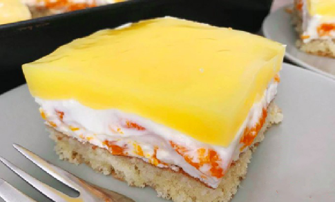 Prăjitură cu mandarine