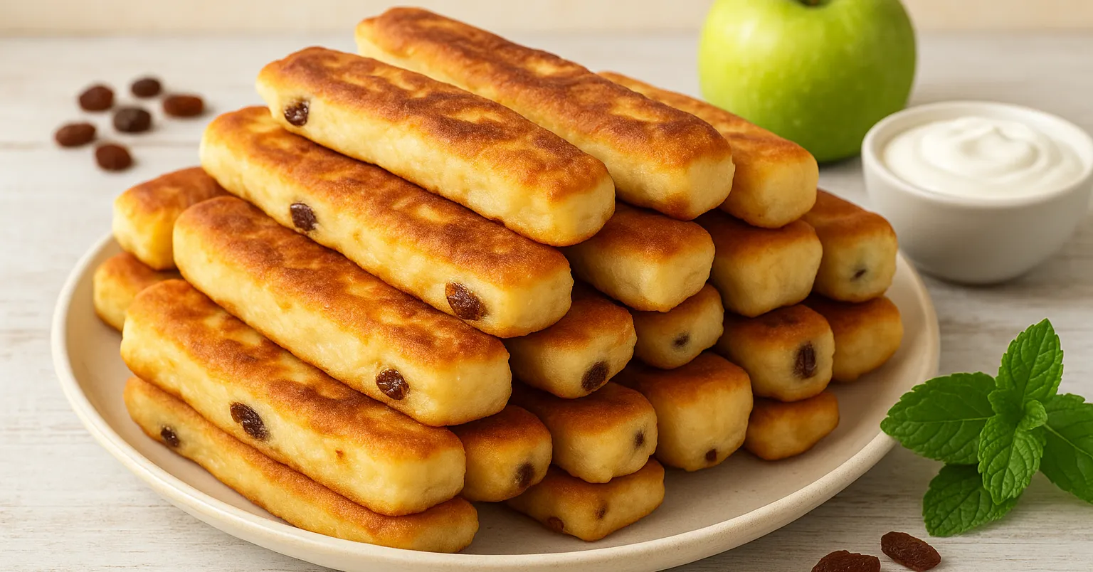 Divine batoane cu brânză de vaci și stafide: Această REȚETĂ e atât de bună încât o vei face mereu!