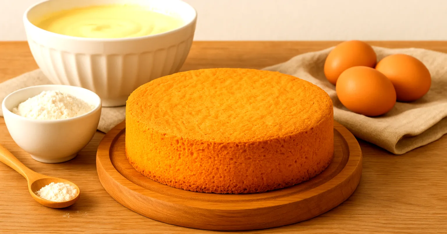 Corp de pișcot pentru torturi de casă: Această REȚETĂ este TOP – pufos și ușor!