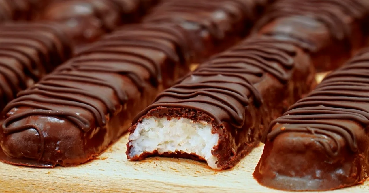 Cele mai bune batoane de COCOS în stil Bounty: Această REȚETĂ este pentru oricine!