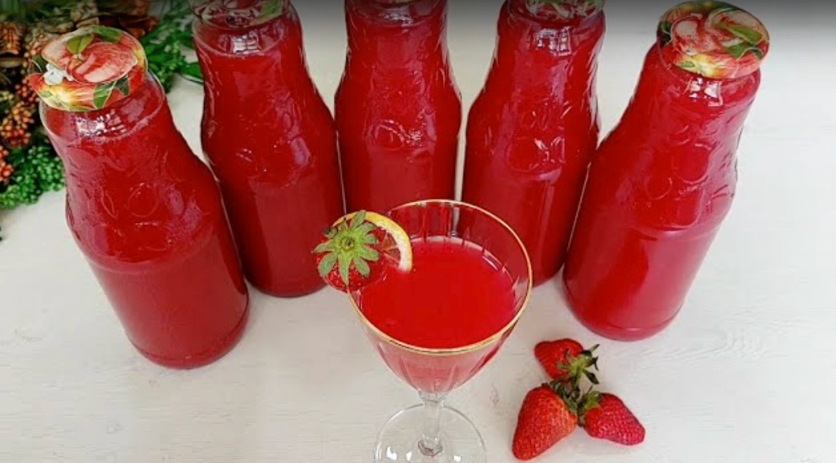 Suc natural de căpșuni de casă fără chimicale: Rămâne proaspăt chiar și un an!