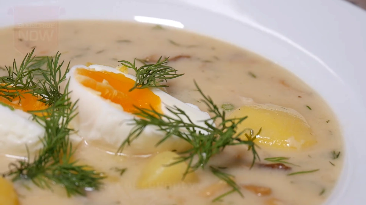 TOP REȚETĂ: Cum să gătești ciorbă de bureți perfectă – supă sățioasă și aromată cu mărar!