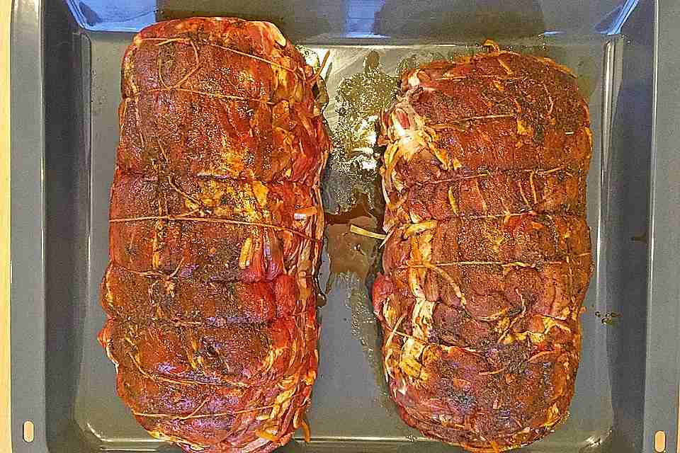 Gyrosschichtbraten, se gătește încet în cuptor!