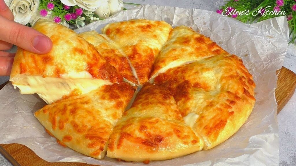 Am făcut-o pentru seara asta, nu voi renunța la celebra focaccia georgiană: o prefer mult mai mult decât pizza!