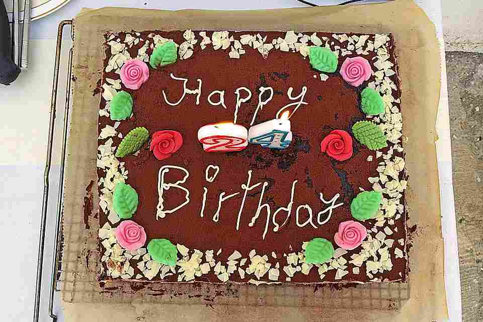 Donauwelle în stil de cofetărie