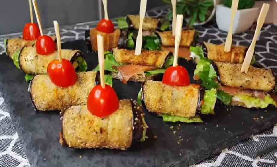 Când mi-e poftă de ceva gustos, dar ușor pentru cină, aleg aceste rulouri de vinete: o adevărată încântare!