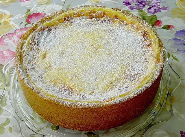 Prăjitură cu mandarine și smântână fermentată