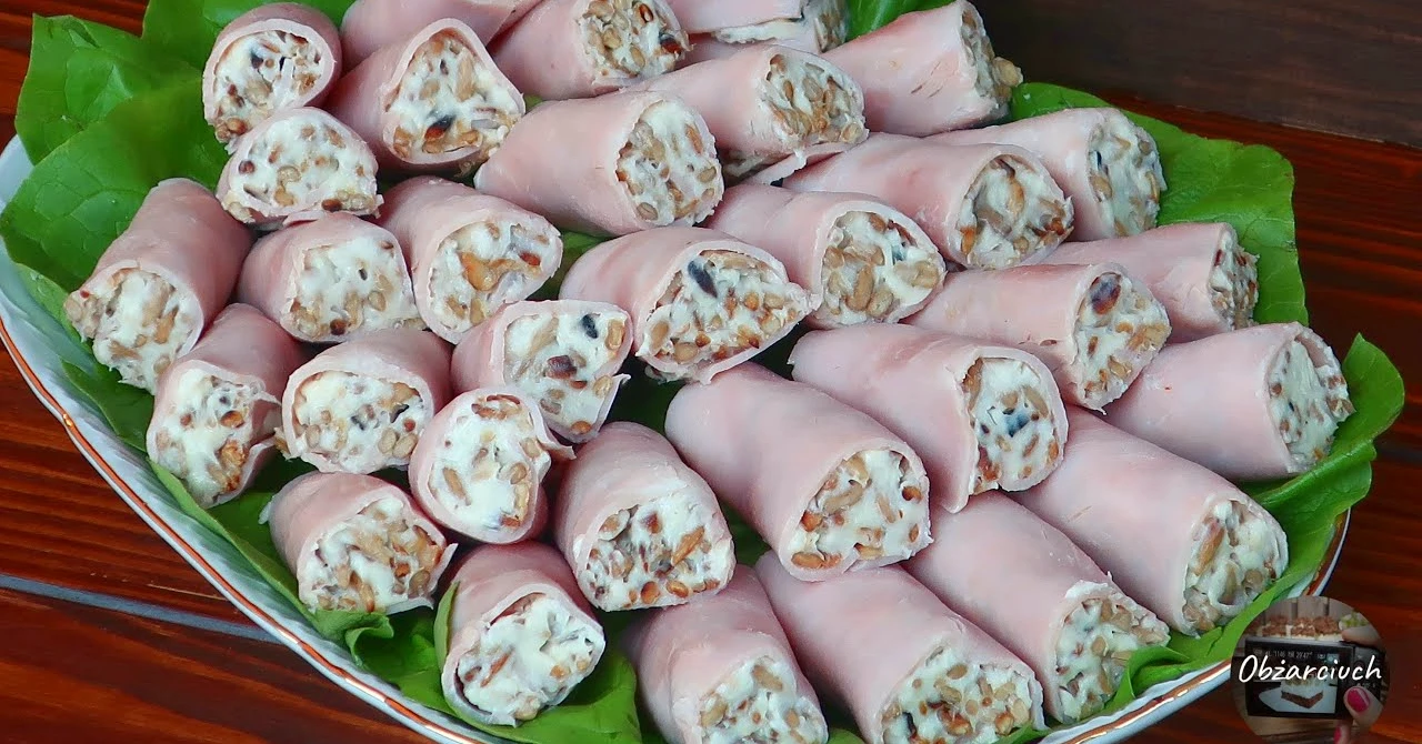 TOP Rețetă: Rulouri cu șuncă și umplutură delicioasă – simplu și rapid!